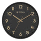 Titan Essence Classic Analog Wall Clock - Black W0094PA02
