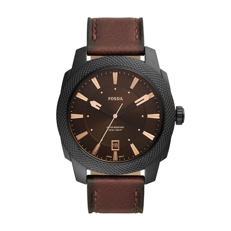 Fossil Machine Brown Watch FS5972