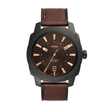 Fossil Machine Brown Watch FS5972
