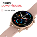 Noise Twist Round dial smart Watch with Bluetooth Calling, 1.38" TFT Display, up-to 7 Days Battery, 100+ Watch Faces, IP68, Heart Rate Monitor, Sleep Tracking (Midnight Blue)