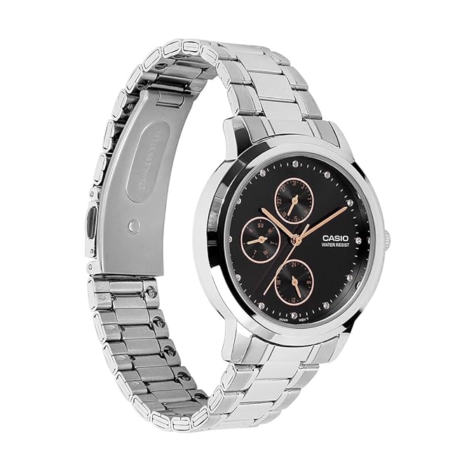 Casio Enticer Ladies LTP-SN6KD-1A - A2491 - KRISHNA WATCH COMPANY