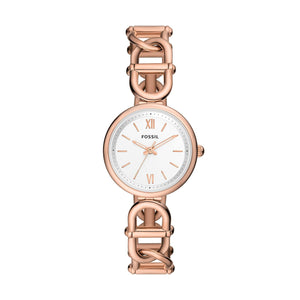 Fossil Carlie Analog Silver Dial Women's Watch ES5273 - KRISHNA WATCH COMPANY