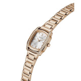 GUESS Square 25mm White Dial Analog Women Watch - GW1096L4