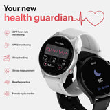 Noise Twist Round dial smart Watch with Bluetooth Calling, 1.38" TFT Display, up-to 7 Days Battery, 100+ Watch Faces, IP68, Heart Rate Monitor, Sleep Tracking (Midnight Blue)