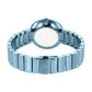 Titan Quartz Analog Blue Dial Stainless Steel Strap Watch for Women 95162QM02