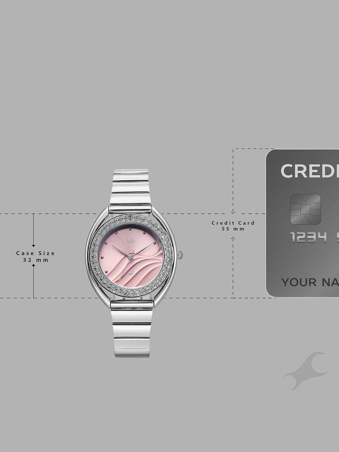 Vyb Eclipse By Fastrack Quartz Analog Watch For Girls fv60123sm01w