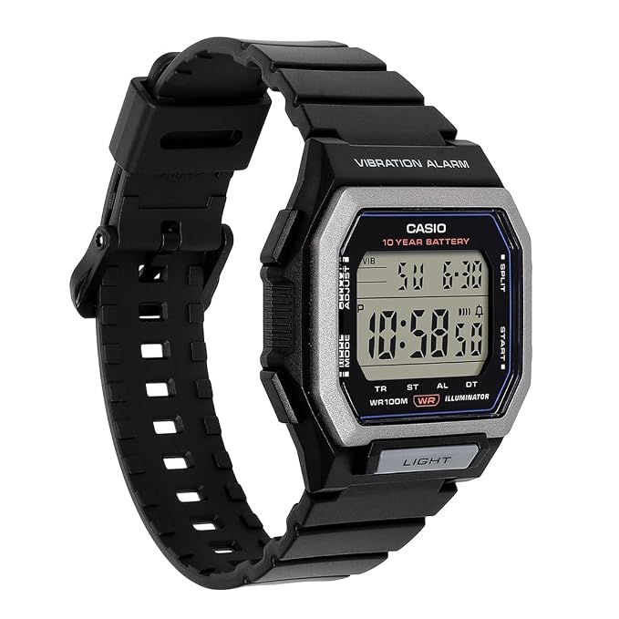 Casio Digital Unisex Watch W-738H-1AVDF - D441