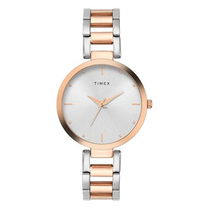 Timex Silver Dial Women's Watch - TW000X278 - KRISHNA WATCH COMPANY