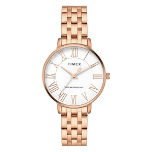 Timex White Dial with Roman Numbers Women's Watch - TWEL19108 - KRISHNA WATCH COMPANY
