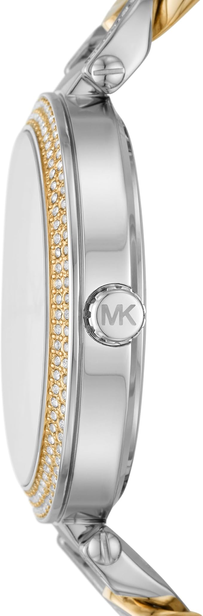 Michael Kors Women Outlet Catelyn Two Tone Analogue Watch MK4633 - KRISHNA WATCH COMPANY