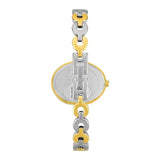 Timex Fria Oval 21mm White Dial Analog Women Watch - TWEL24000
