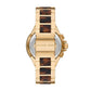Michael Kors Oversized Camille Gold & Brown Dial 43mm MK7269