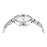 TIMEX Silver Round Dial Analog Women's Watch - TWEL18730 - KRISHNA WATCH COMPANY