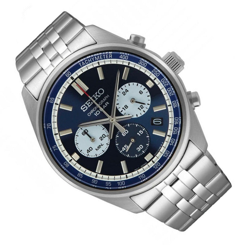 Seiko Dress Chronograph Men's Watch SSB427P1 - KRISHNA WATCH COMPANY