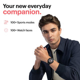 Noise Twist Round dial smart Watch with Bluetooth Calling, 1.38" TFT Display, up-to 7 Days Battery, 100+ Watch Faces, IP68, Heart Rate Monitor, Sleep Tracking (Midnight Blue)