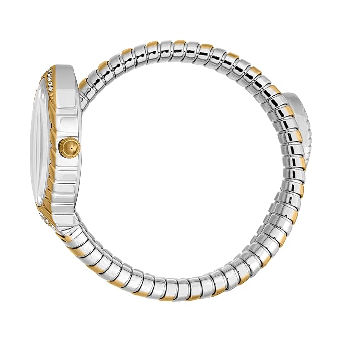 JUST CAVALLI Unica Snake Silver Dial Analog Women Watch - JC1L322M0055 - KRISHNA WATCH COMPANY