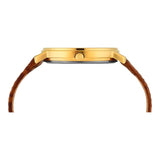 Timex Arabic Silver Dial Tan Croco leather Strap Men's Watch - TW0TG8026