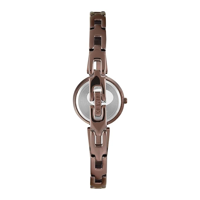 Timex Trendline Round 30mm Brown Dial Analog Women Watch - TWTL10324