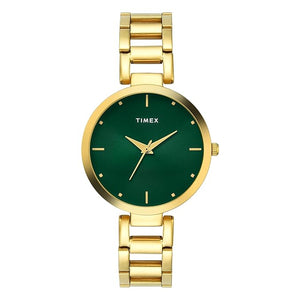 Timex Green Dial Women's Watch - TW000X275 - KRISHNA WATCH COMPANY
