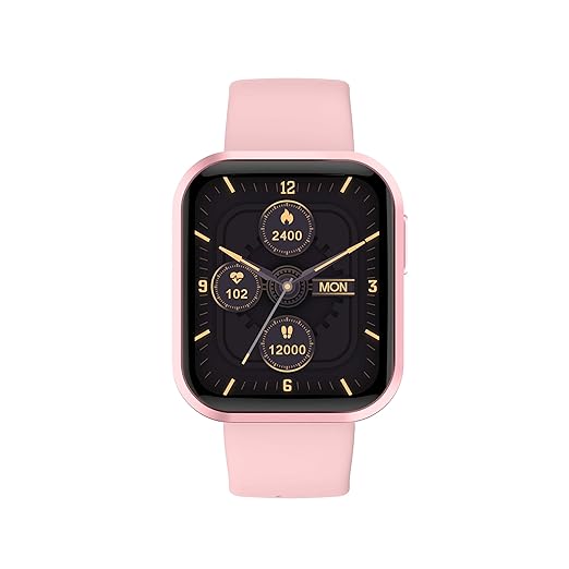 TIMEX iConnect Calling Smartwatch|1.83" TFT Display with 240x284 Pixel Resolution|Single Sync Bluetooth Calling|AI Voice Assist|100+ Sports Modes|200+ Watchfaces TWIXW200T