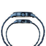 TIMEX Blue Round Dial Analog Pair's Watch - TW00PR319