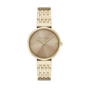 Armani Exchange Gold Quartz Stainless Steel Watch AX5916 - KRISHNA WATCH COMPANY