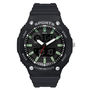 Helix Analog-Digital Black Dial Men's Watch-TWESK4700T - KRISHNA WATCH COMPANY
