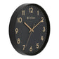 Titan Essence Classic Analog Wall Clock - Black W0094PA02