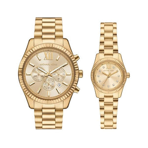Michael Kors Lexington Two-Tone Watch MK4952SET - KRISHNA WATCH COMPANY