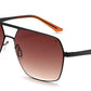 French Connection Gradient Rectangular Men Sunglasses - FC 7583 C1