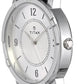 Titan Silver Dial Black Leather Strap Watch NN1639SL03