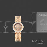 Titan Raga Paris with Love Watch For Women 2838wm01