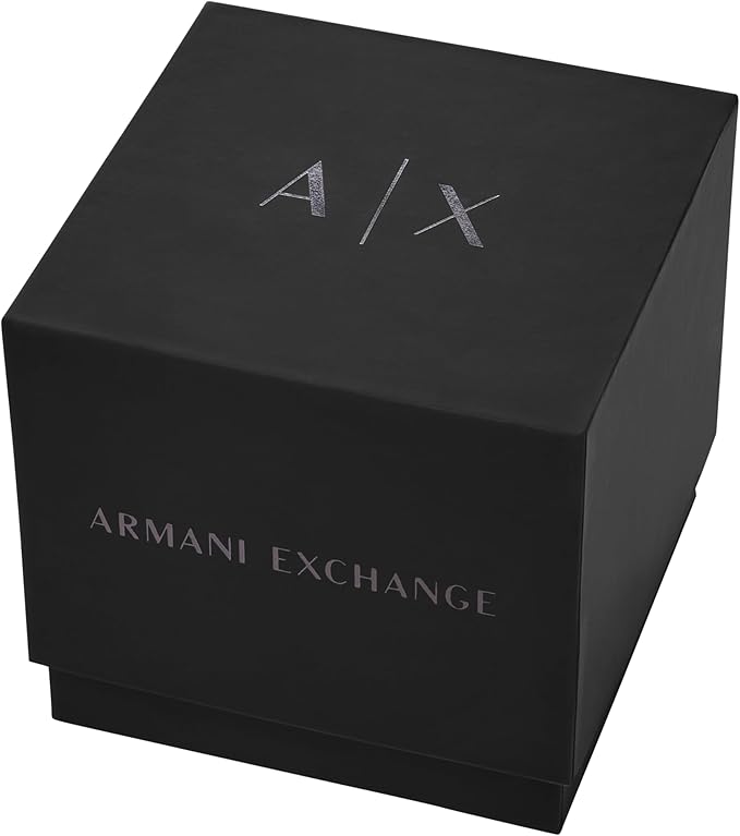 ARMANI EXCHANGE Men Black Dial Round Analog Watch - AX4186