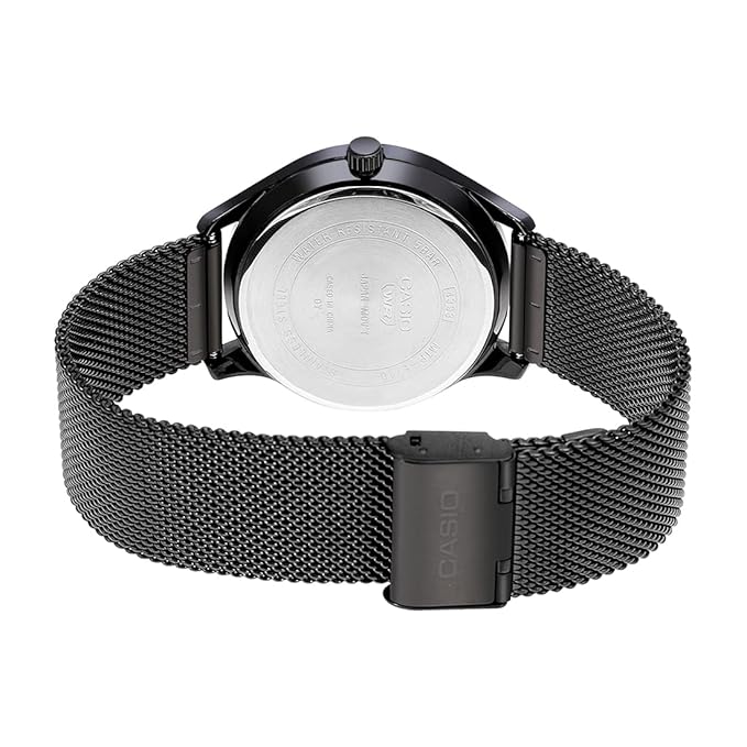 CASIO Black IP Men's Watch ENTICER MTP-E710MB-2AVDF - A2104