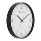 Titan Essence Classic Analog Wall Clock - Black & White Minimal W0094PA04
