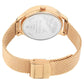 FASTRACK - RUFFLES BLACK DIAL METAL MESH STRAP WATCH 6207WM01