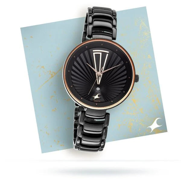 Fastrack Ruffles Quartz Analog Girls 6216NM01 - KRISHNA WATCH COMPANY