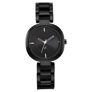 Fastrack Stunners Quartz Analog Black Dial Watch for Girls - 6247NM01 - KRISHNA WATCH COMPANY