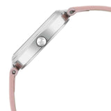 STUNNER IN PINK DIAL & LEATHER STRAP 6247SL01