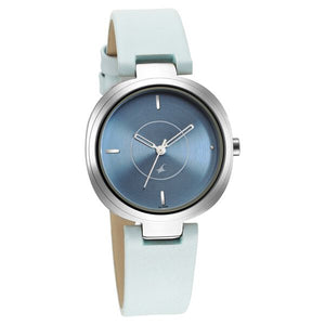 Fastrack Stunners Quartz Analog Blue Dial Watch for Girls - 6247SL02 - KRISHNA WATCH COMPANY