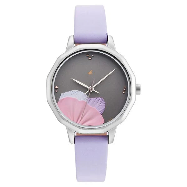 Fastrack Uptown Retreat Quartz Analog Grey DialWatch for Girls - 6259SL01