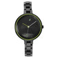 Fastrack  STUNNERS 3.0 BLACK DIAL METAL STRAP WATCH 6265NM01