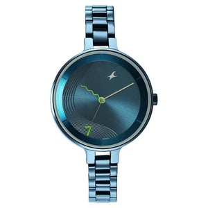 STUNNERS 3.0 BLUE DIAL METAL STRAP WATCH 6265QM01 - KRISHNA WATCH COMPANY