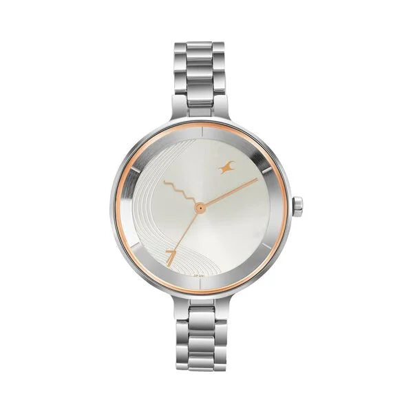 FASTRACK Stunners Quartz Analog Watch for Girls - 6265SM02