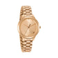 Fastrack Stunners Quartz Analog Rose Gold dial Stainless Steel Strap Watch for Girls 6267wm01