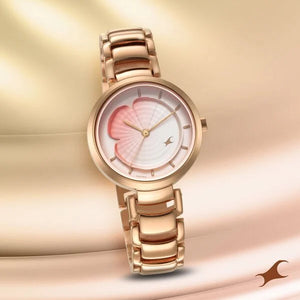 Fastrack Uptown Retreat Quartz Analog Watch for Girls - 6277WM01 - KRISHNA WATCH COMPANY