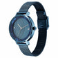 Fastrack YOUNIQUE BLUE DIAL STAINLESS STEEL STRAP WATCH 6278QM01