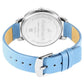 Fastrack Stunners Quartz Analog Blue Dial Leather Strap Watch for Girls - 6282SL01