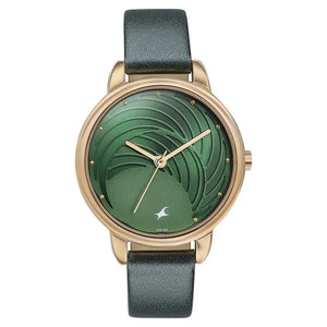 Fastrack Stunners Quartz Multifunction Green Dial Watch for Girls - 6282WL01 - KRISHNA WATCH COMPANY
