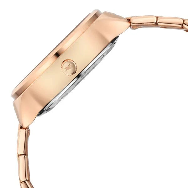 Fastrack Automatic Rose Gold Dial Metal Strap Watch For Girls 6310WM01